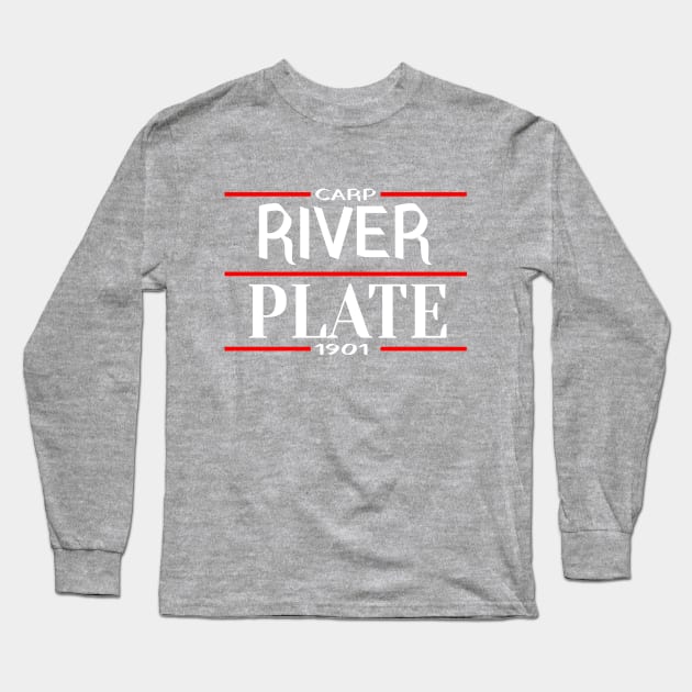 river plate Long Sleeve T-Shirt by Medo Creations